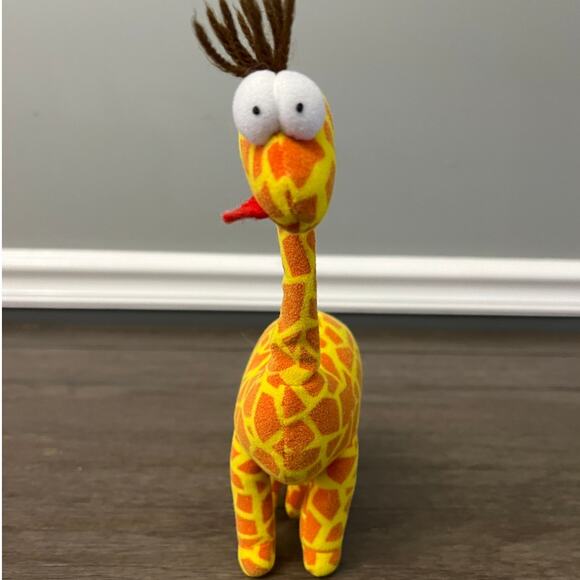 Vintage 1996 Toy Concepts Yellow Dinosaur Plush‎ - Picture 2 of 5